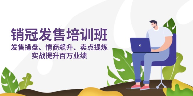 （14203期）销冠 发售培训班：发售 操盘+情商 飙升+卖点 提炼，实战提升百万业绩-网创终点站